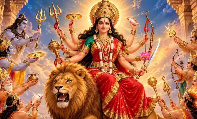 शिवजी का त्रिशूल, विष्णु जी का चक्र और मां दुर्गा को मिले दिव्य अस्त्रों का महत्व
